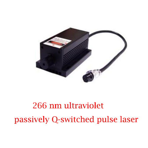 Controllable or Uncontrollable optional 266nm ultraviolet passively Q-switched pulse laser 0.1~5µJ/1~20mW